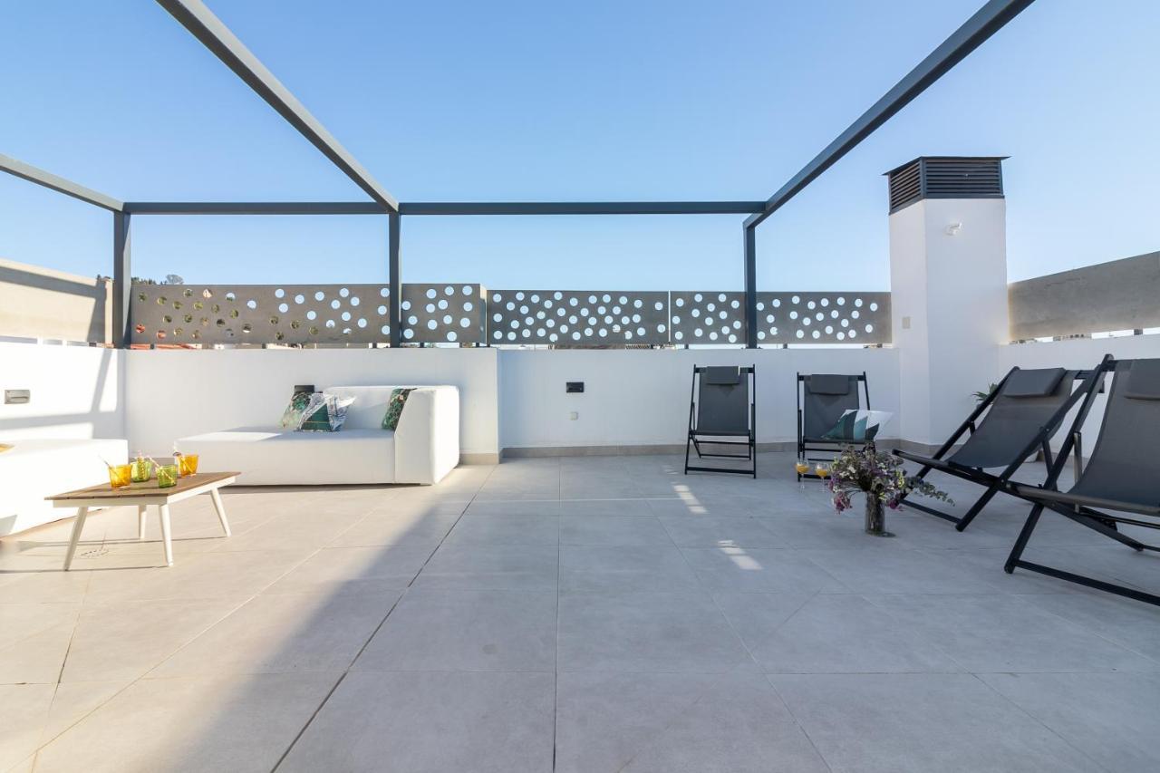 Appartamento Malaga Center Flat Mariblanca 12 Sun & Terrace Boutique Esterno foto