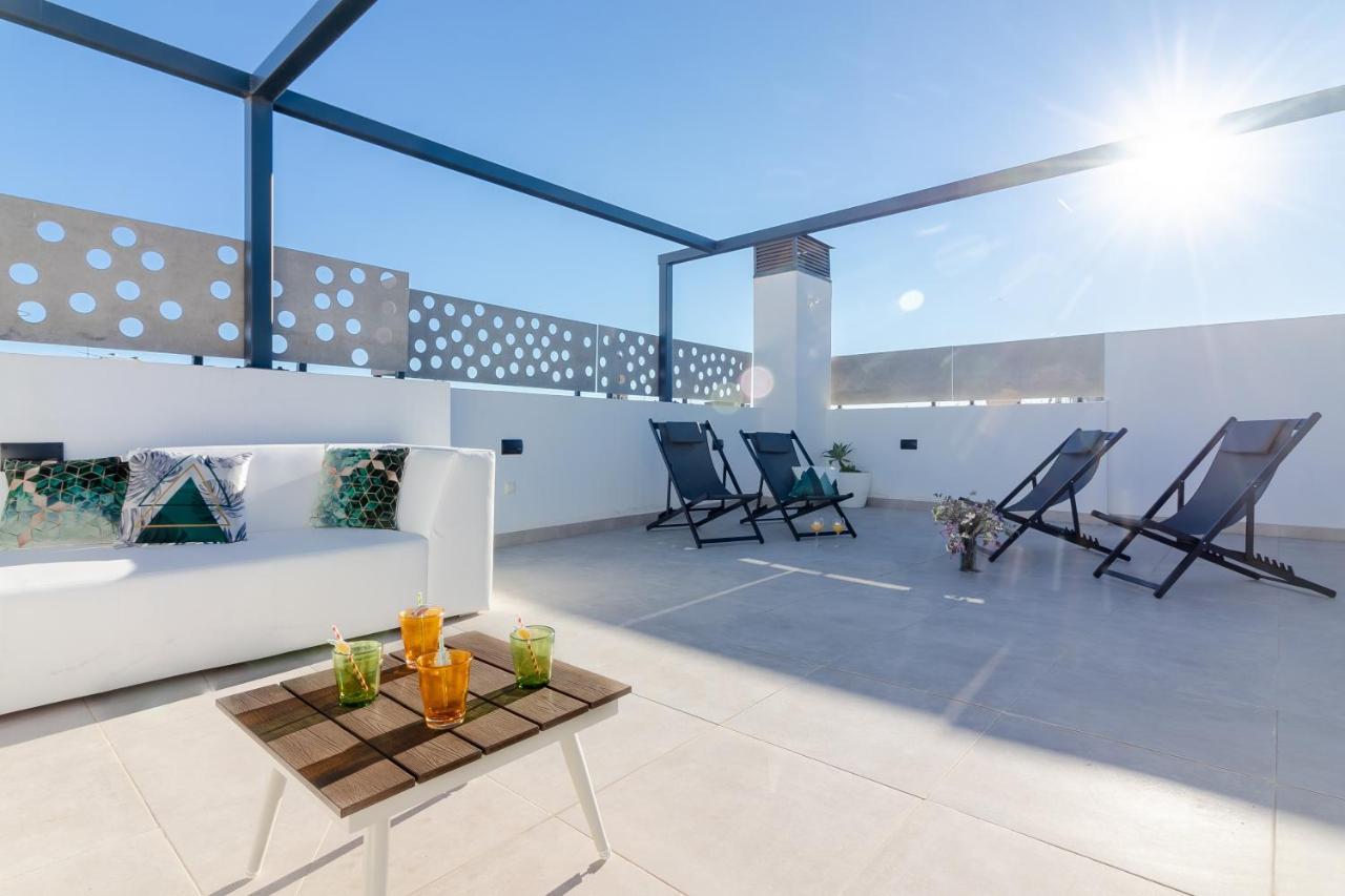 Appartamento Malaga Center Flat Mariblanca 12 Sun & Terrace Boutique Esterno foto